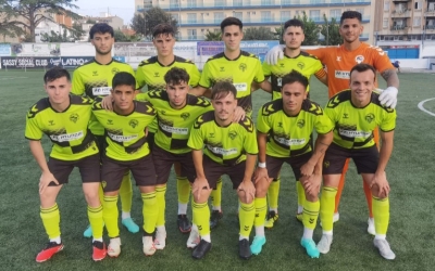 L'onze inicial del Sabadell B davant el Lloret| @CESabadell